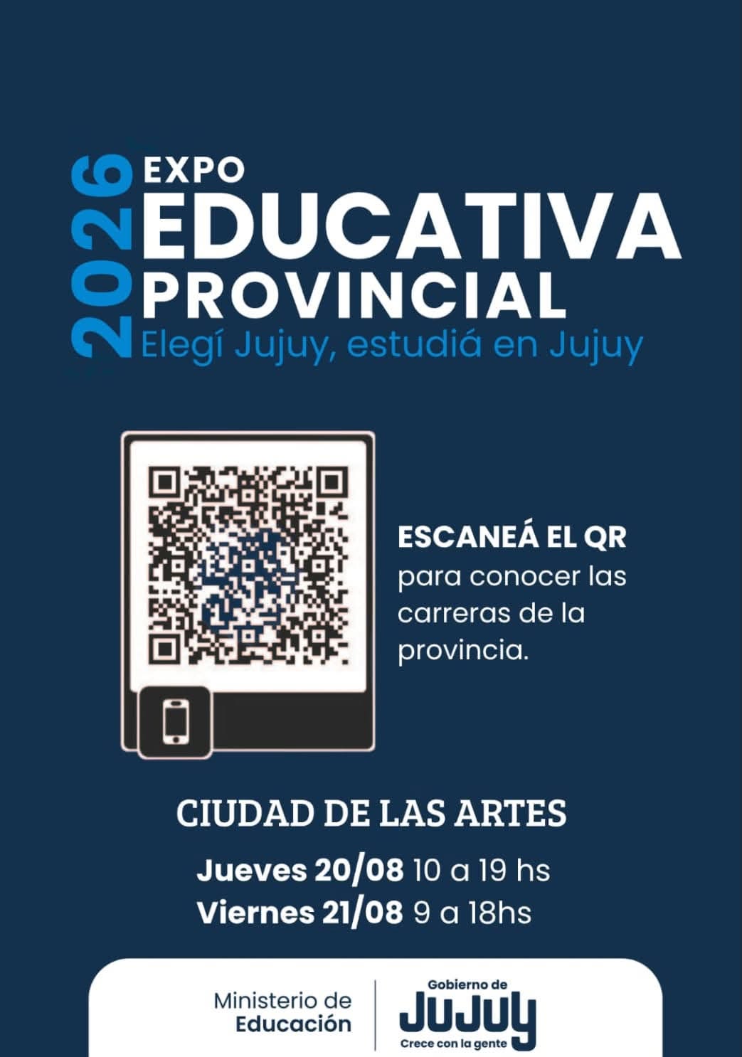 “Elegí Jujuy. Estudiá en Jujuy”