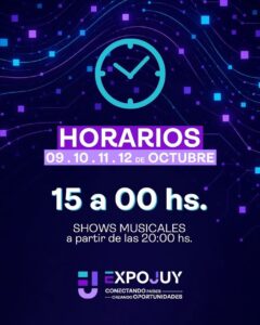 𝗘𝗫𝗣𝗢𝗝𝗨𝗬 2026: del 9 al 12 de octubre en Ciudad Cultural.